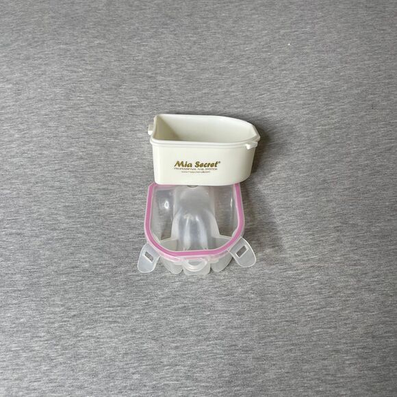 Mia Secret Pink Professional Nail System Manicure Nail Soaking Plastic Bowl - Picture 7 of 8